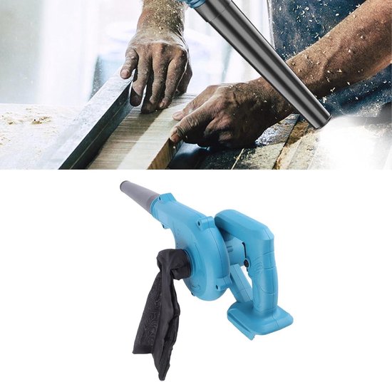 Krachtige Pet Hair Removal Cordless Leaf Vacuum met Afneembare Slang - Lichtgewicht 200W Bladblazer op Batterijen — afbeelding 4
