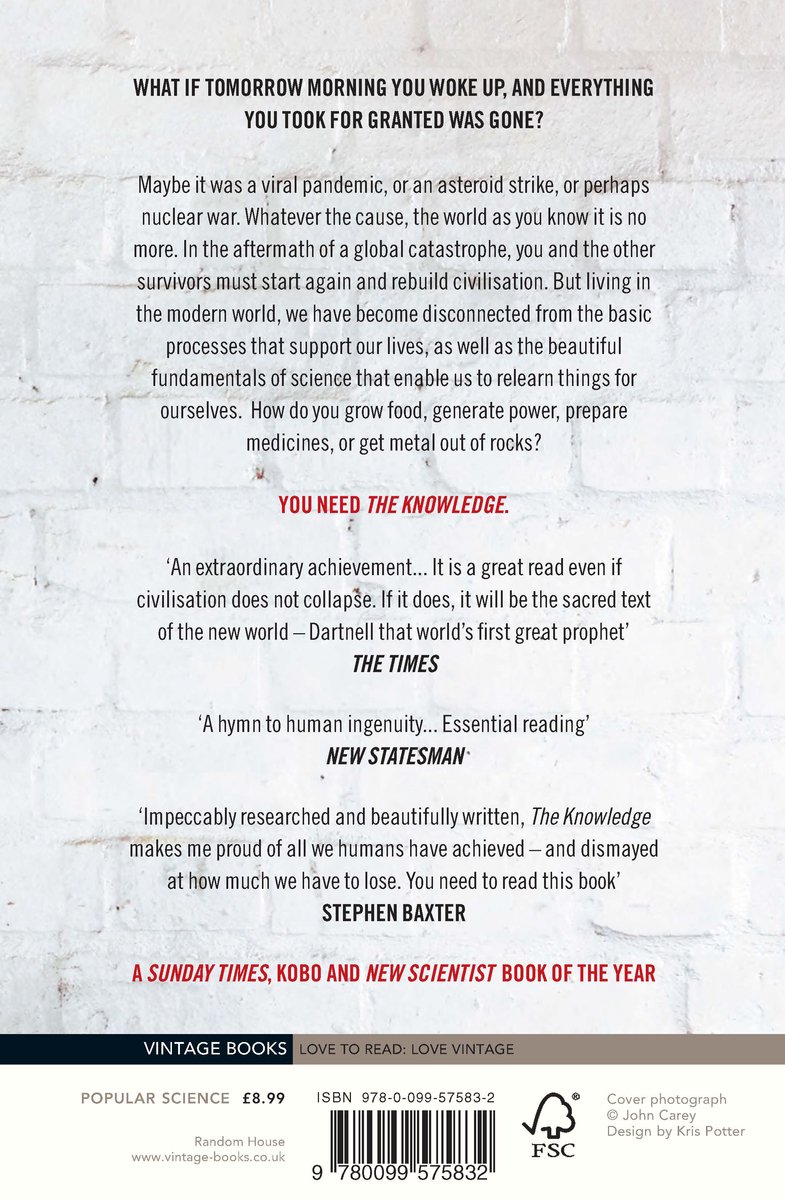 Knowledge - back cover