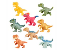 Goo Jit Zu Jurassic Minis - 1 exemplaar - Fidget - Stretch - Rek - Strek - Spaar ze allemaal