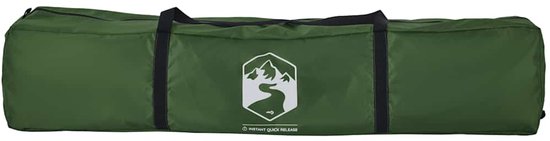 vidaXL Koepeltent 4-persoons groen met snelontgrendeling Kampeertent - Koepeltent - Tent - Camping - Outdoor van Vidaxl — afbeelding 3