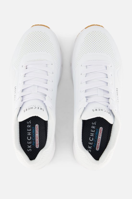 Baskets Homme Skechers Uno Stand On Air - Blanc - Taille 43