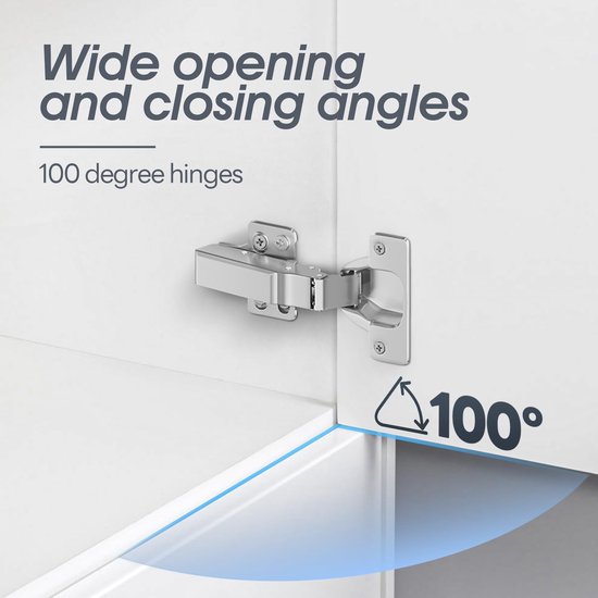 TNSLAND 16 stuks Softclose deurdempers, drukdeuropeners, kastdeurdempers met 32 schroeven, softclose achteraf inbouwen, Soft Close achteraf, deurdemper, kast voor kastdeur in kantoren, keukens, enz