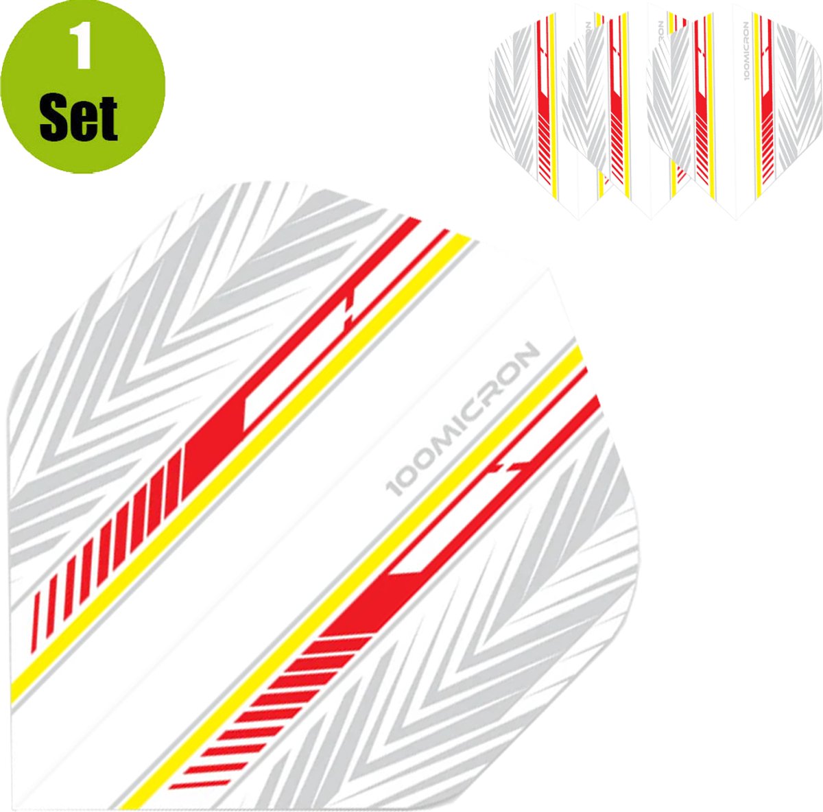 Designa Racing Flights Rood & Geel