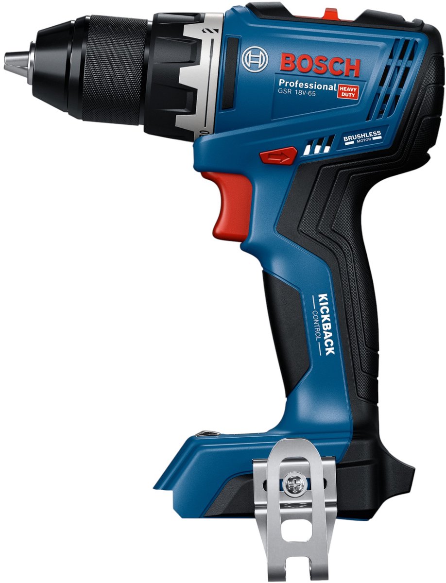 Bosch Professional GSR 18V-65 - Accu schroefboormachine - 18V - Basic Body - 06019N3200 – foto 3