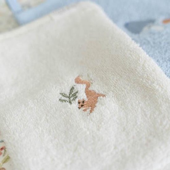 Washandjes set - Blauw - Forest Friends — afbeelding 2
