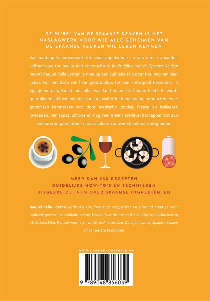 Landenbijbels 8 - De bijbel van de Spaanse keuken - back cover