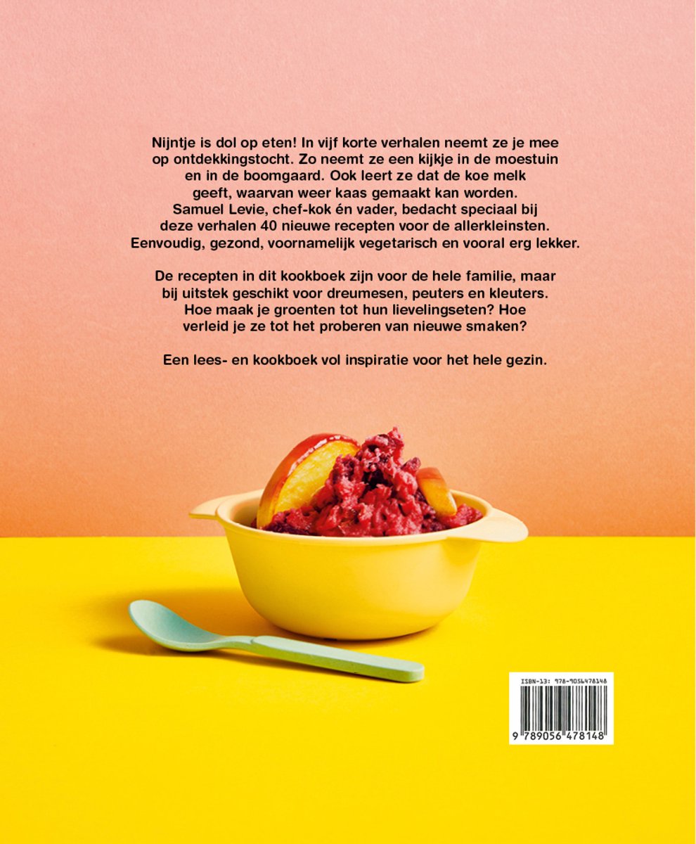 eten met nijntje - back cover