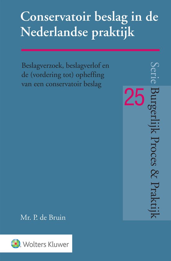Conservatoir beslag in de Nederlandse praktijk - cover