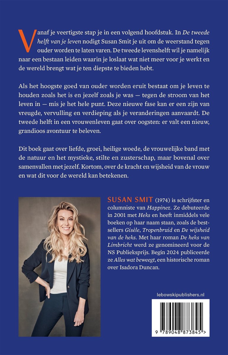 De tweede helft van je leven - back cover