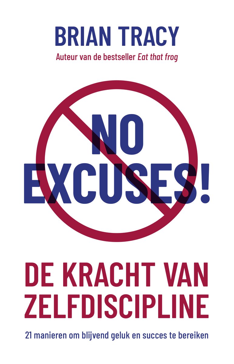 Omslag van No Excuses!
