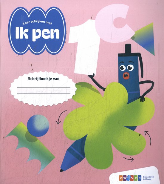 Leer schrijven met Ik Pen 1c Schrijfboekje