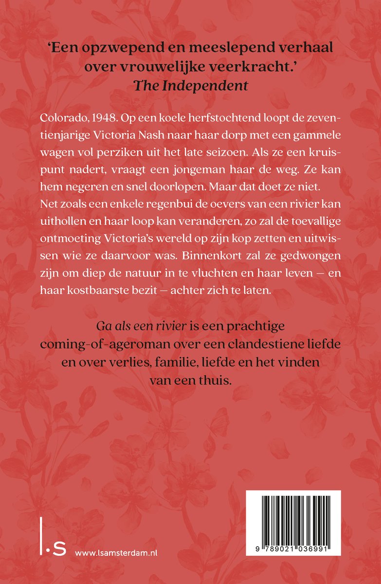 Ga als een rivier - back cover