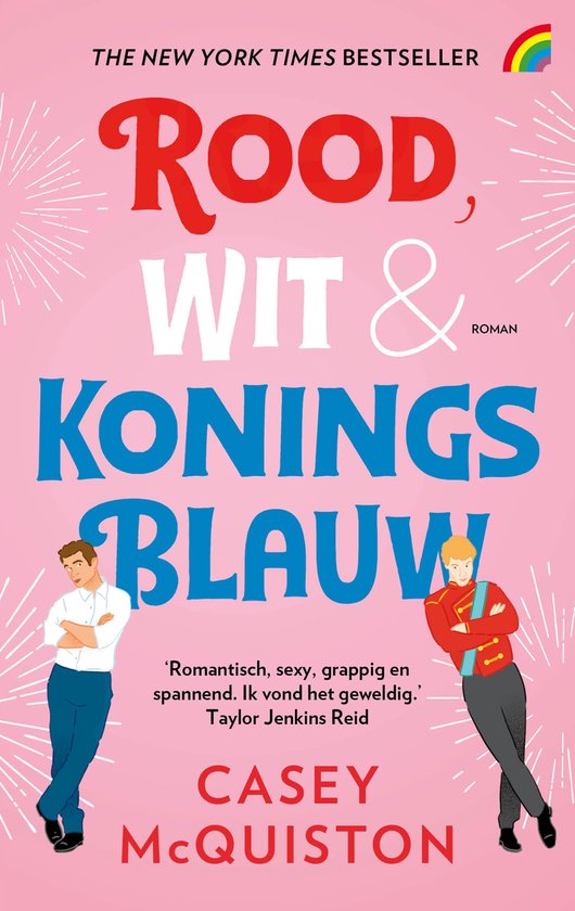 Rood, wit & koningsblauw - cover