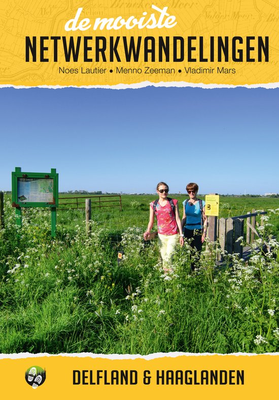 De mooiste netwerkwandelingen: Delfland en Haaglanden - cover