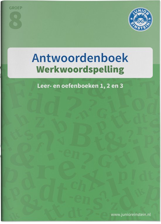 Werkwoordspelling leer- en oefenboek Spellingsoefeningen teg ... - cover