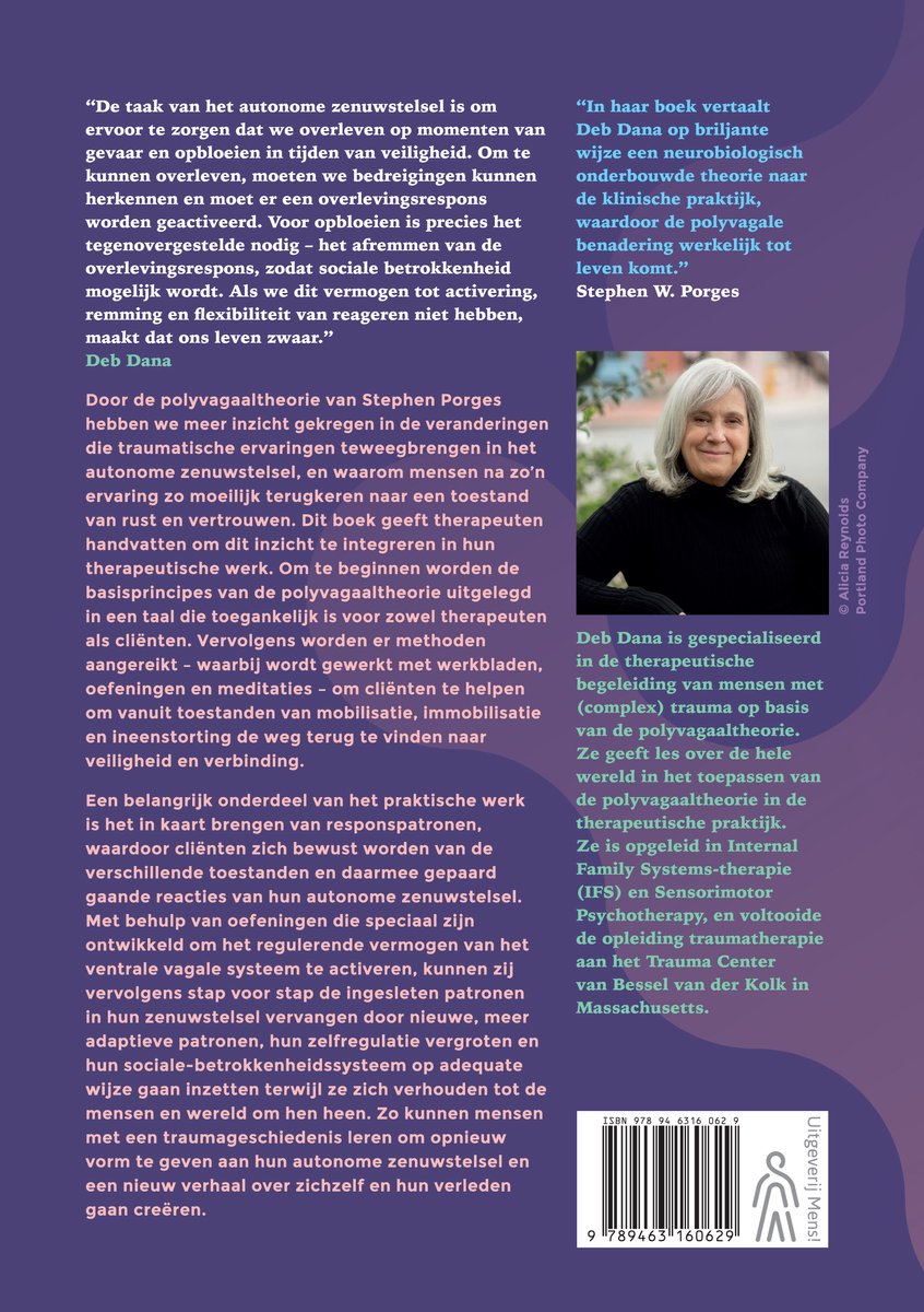 De polyvagaaltheorie in therapie - Basisboek - back cover