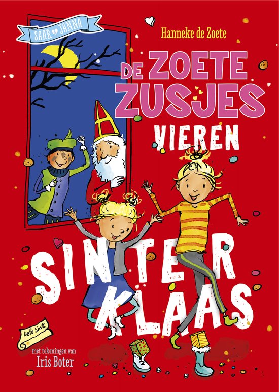 De Zoete Zusjes - De Zoete Zusjes vieren Sinterklaas & Kerst omkeerboek
