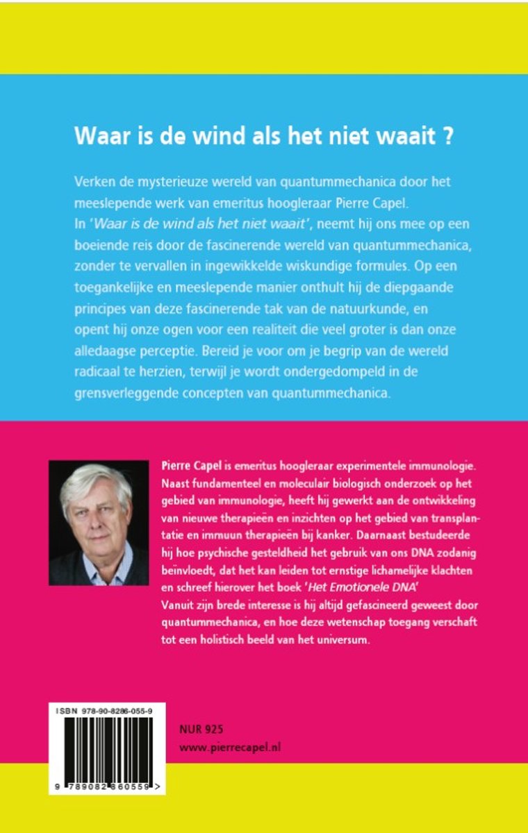 Waar is de wind als het niet waait - back cover