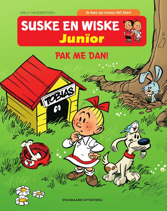 Junior Suske en Wiske - Suske en Wiske AVI start: Pak me dan ... - cover
