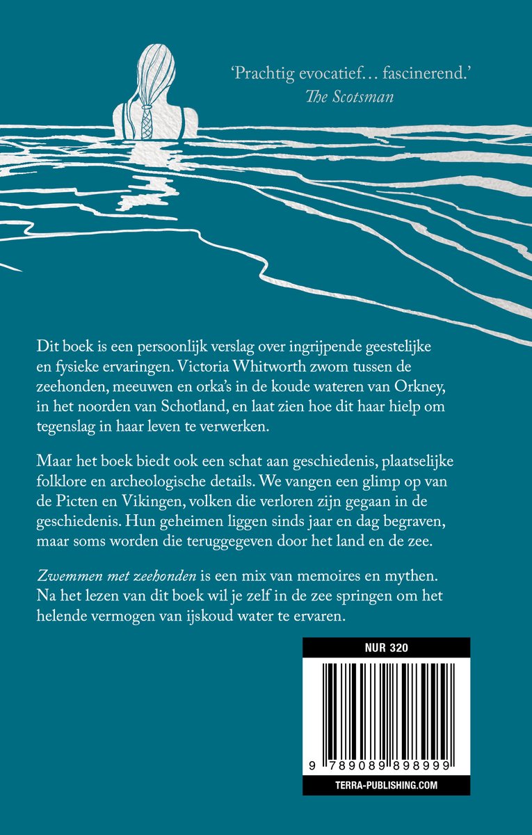 Zwemmen met zeehonden - back cover