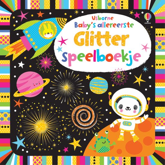 Baby's allereerste speel- en voelboekje 1 - Glitter - cover