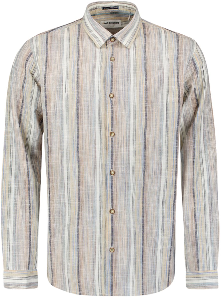 Linnen blend shirt