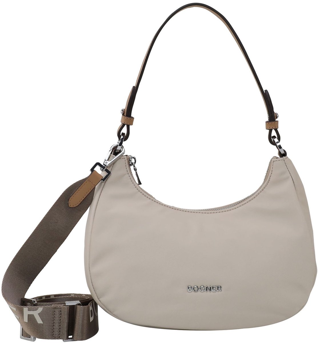 Bogner Schoudertas Klosters Melene Hobo Bag Sahara Beige