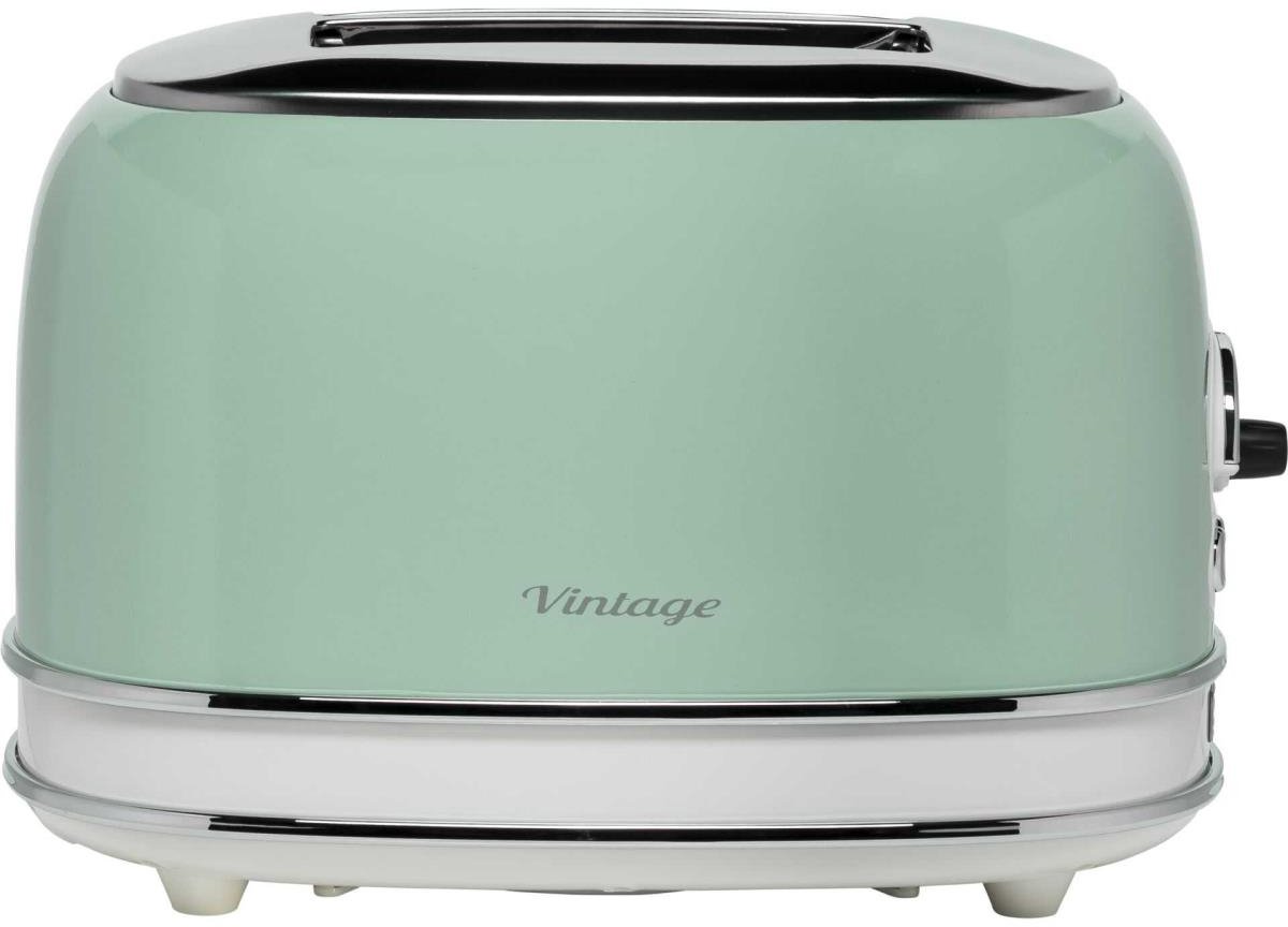 Ariete 0155/04 - Vintage broodrooster - 2 sneden - met tosti-klemmen - 810 Watt - groen thumbnail 3