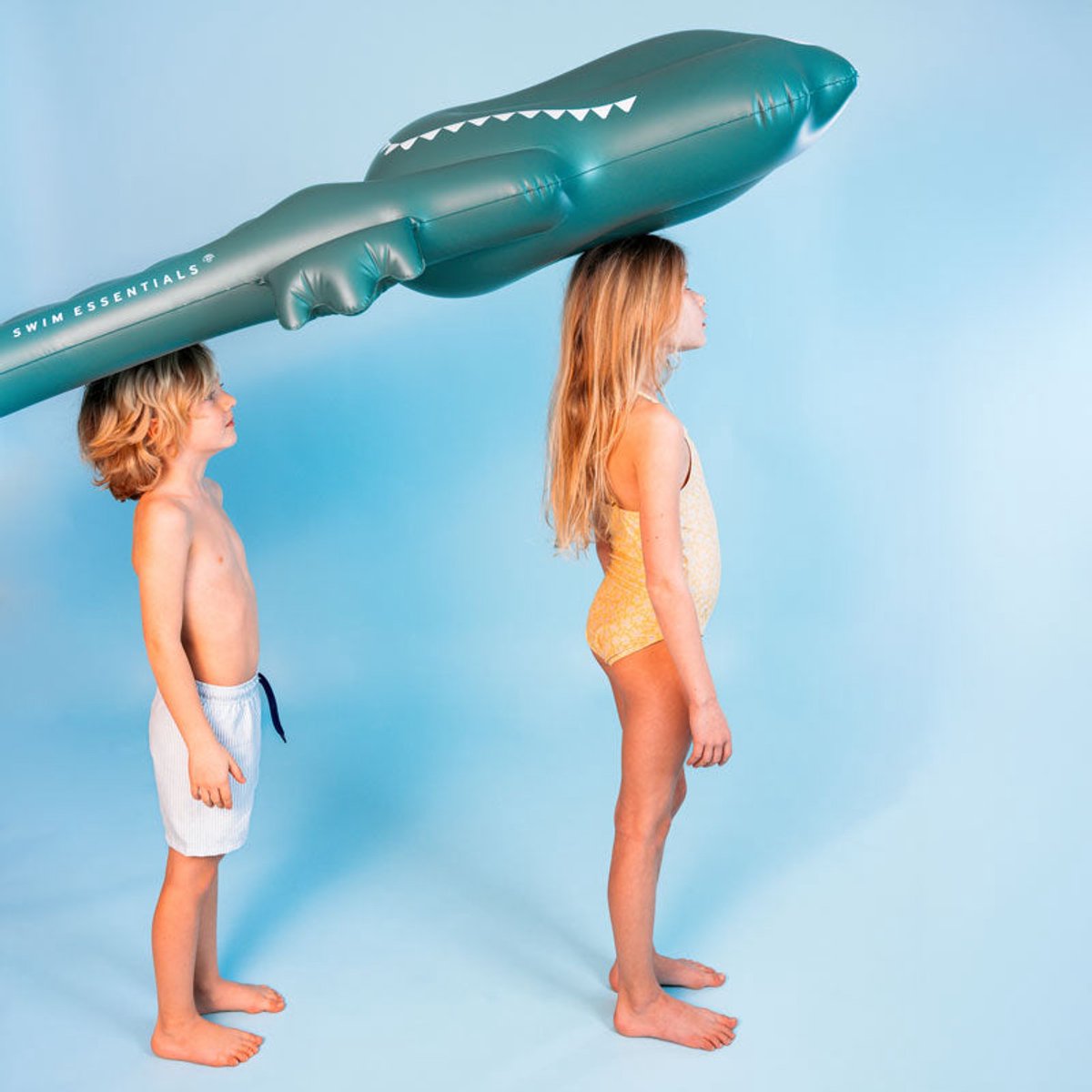 Swim Essentials Luchtbed krokodil 177 cm