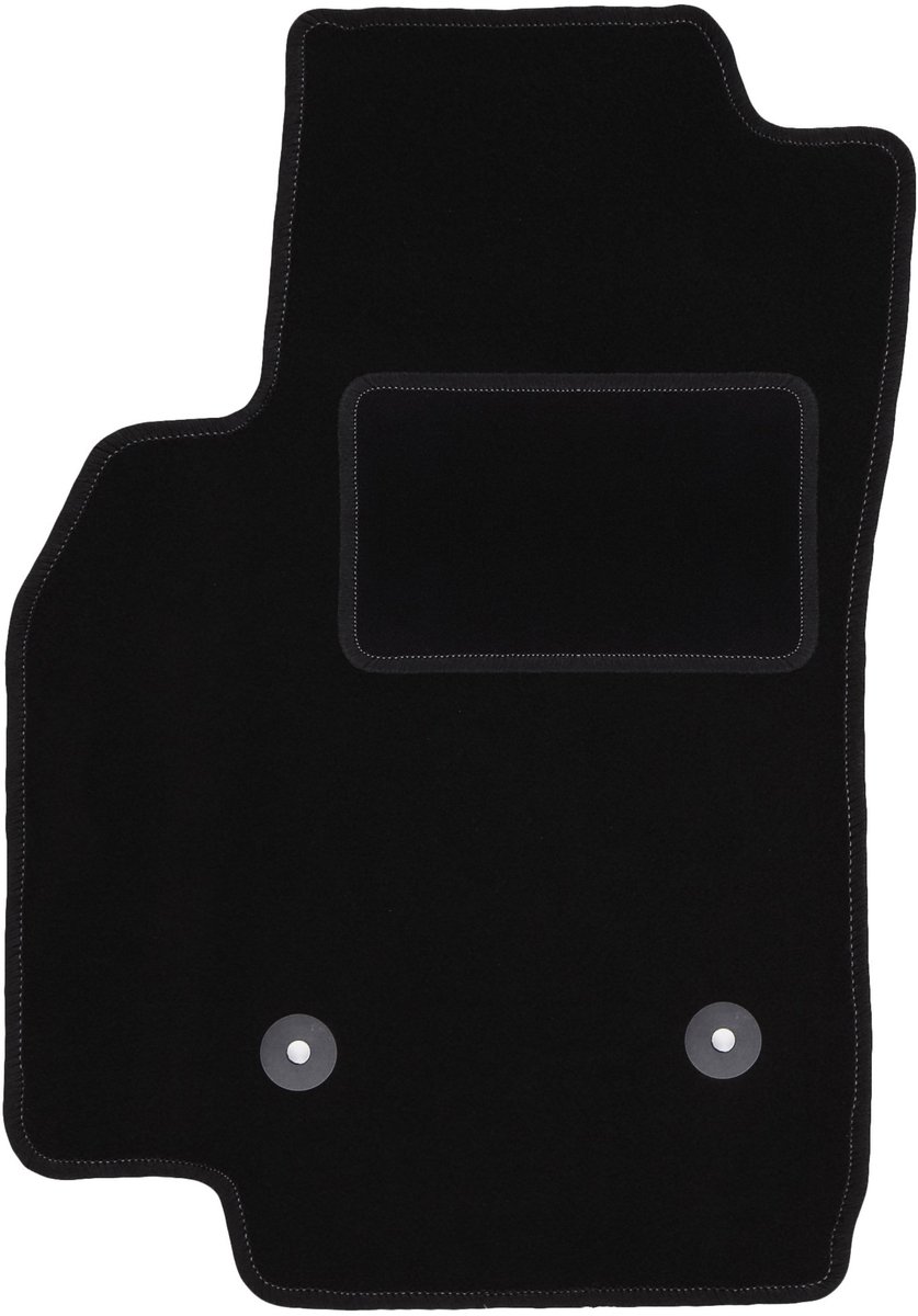 Bestuurdersmat zwart voor: Opel Karl hatchback (2015-)