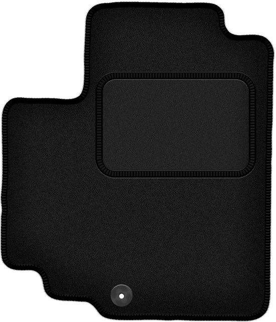 Vloermatten voor Suzuki Alto VII 2009-2014, All-weather Binnenmatten Antislipmatset Protector Pads Autovloermat Interieur Accessoires,Black