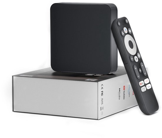 Android TV Box GD2 – chromecast Google TV – media streamer – 4K HDR - 2GBR, 32GB Opslag