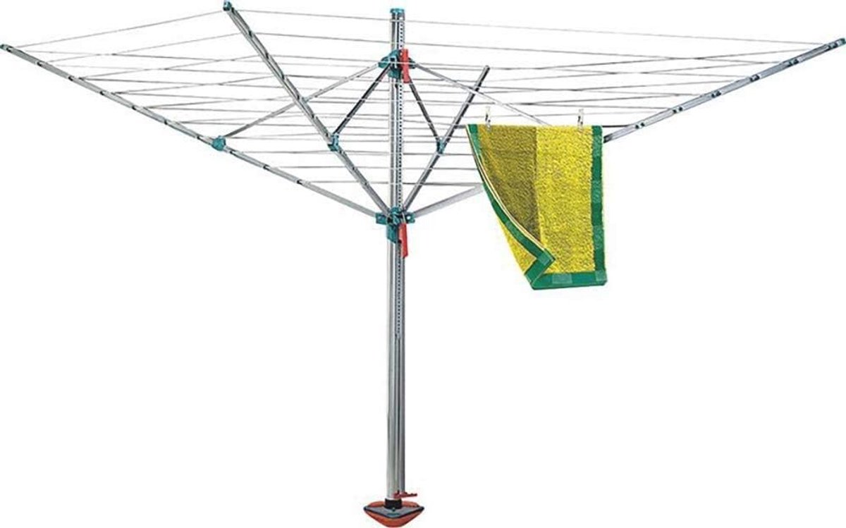 Goedkoopste Droogmolen 60m met bodemhuls en beschermhoes voor buitengebruik