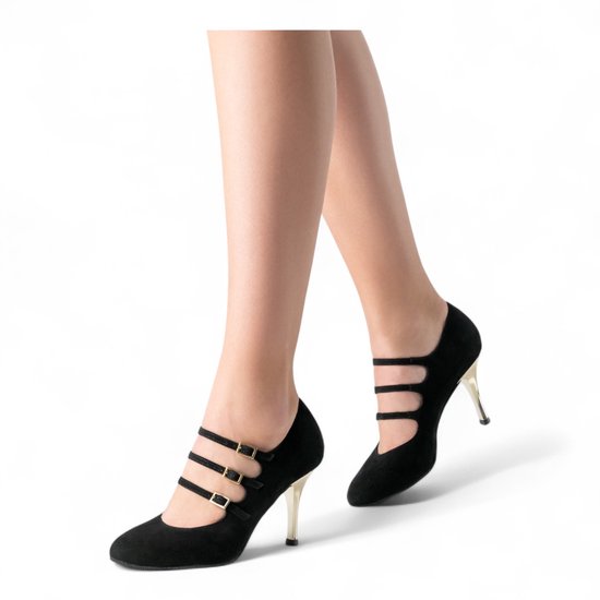 TangDao salsa latin dansschoenen voor dames tango schoenen dikke hakken met veters (rood, adult, numeric_39, numeric, eu_footwear_size_system, medium