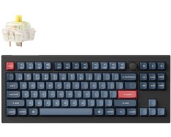 Keychron V3 Max QMK/VIA toetsenbord banana switch zwart