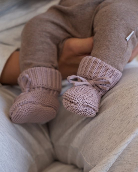 Chaussons en tricot Lodger - 0 à 6 mois - Rose