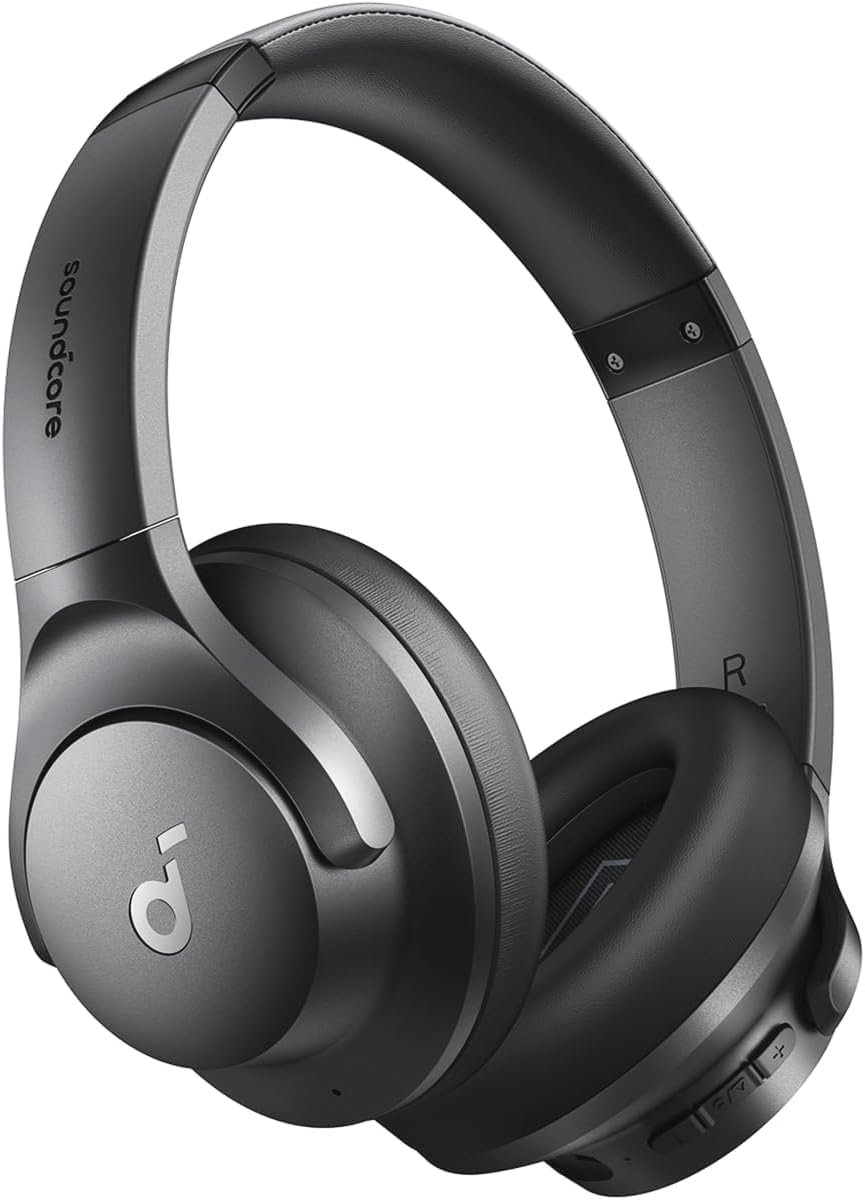 Draadloze Bluetooth over-ear hoofdtelefoon met Hybride Actieve Ruisonderdrukking en 40 uur speeltijd
