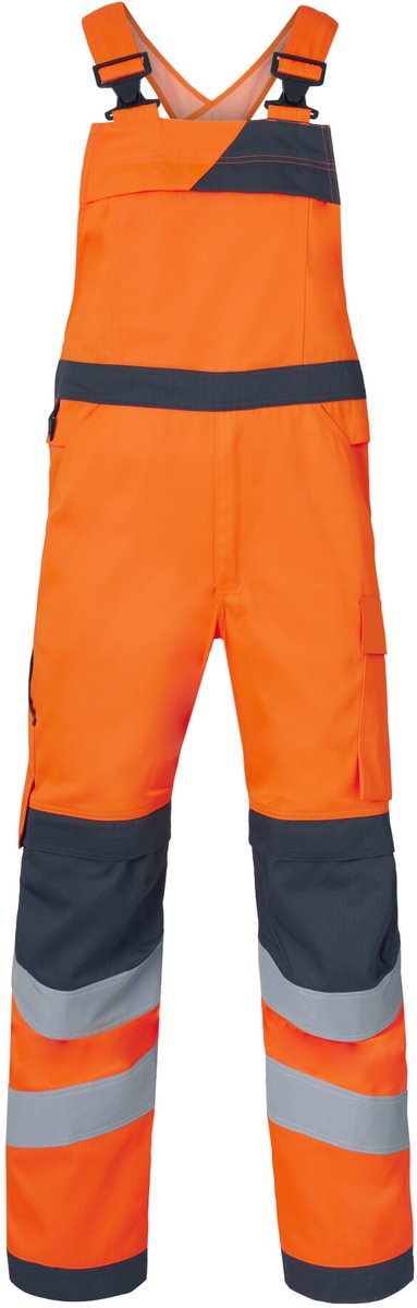 HAVEP Amk overall High Vis 20447 - Fluo Oranje/Charcoal - 56
