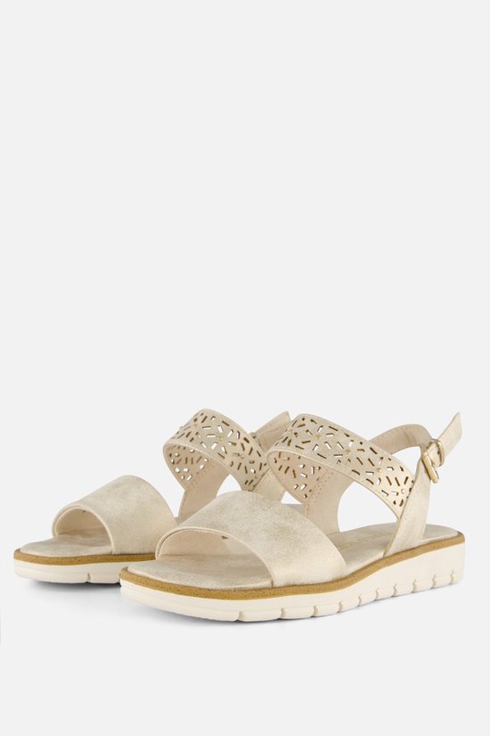 Marco Tozzi Sandalen beige Synthetisch - Dames - Maat 40