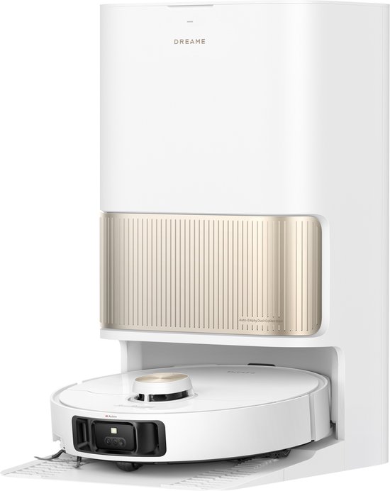Dreame L40s Pro Ultra Wit– Robotstofzuiger met Dweilfunctie - Automatisch Leegsysteem en Zelfreinigende Dweil - 19.000 Pa Zuigkracht - AI Navigatie - Smart Docking - Geschikt voor Huisdierharen