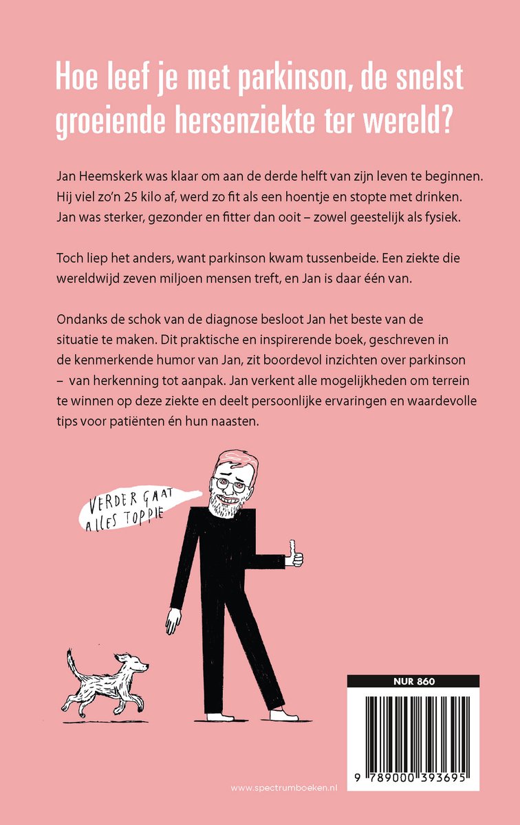 Als Jan het kan… Parkinson voor beginners - back cover