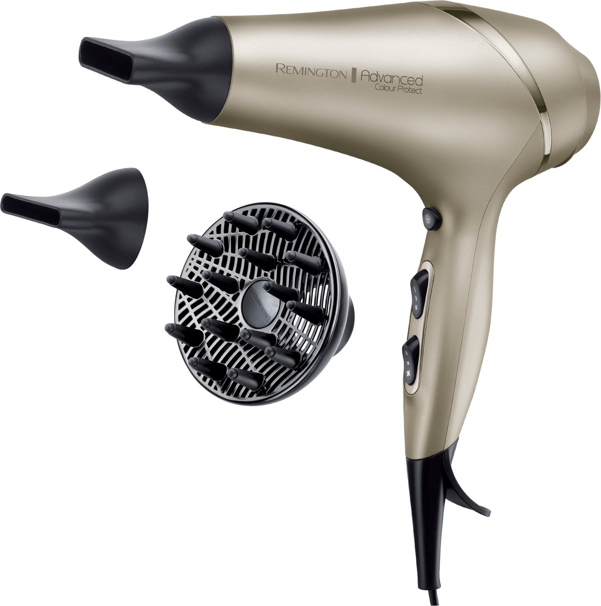 REMINGTON AC8605 Professional Ionic Color Protect Föhn 2300W, Shea Oil Micromolecular Care en UV-filters