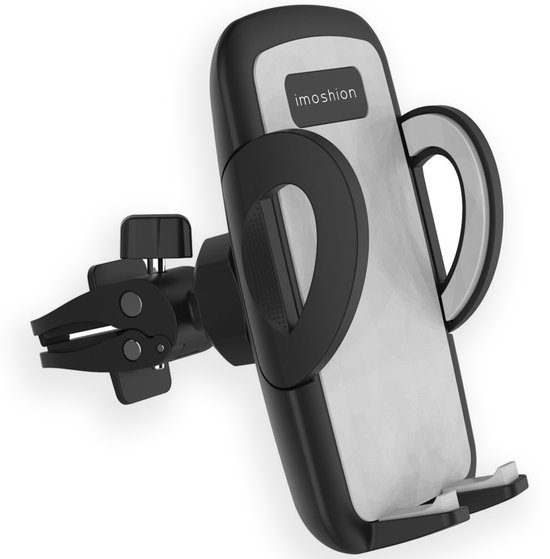 imoshion Telefoonhouder Auto Ventilatie – GSM Houder – Verstelbaar – Universeel – Auto Accessories – Telefoonhouders Auto – Zwart
