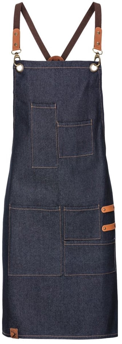 Exner Kids Apron Denim EX284 - Navy - 60 x 45 cm