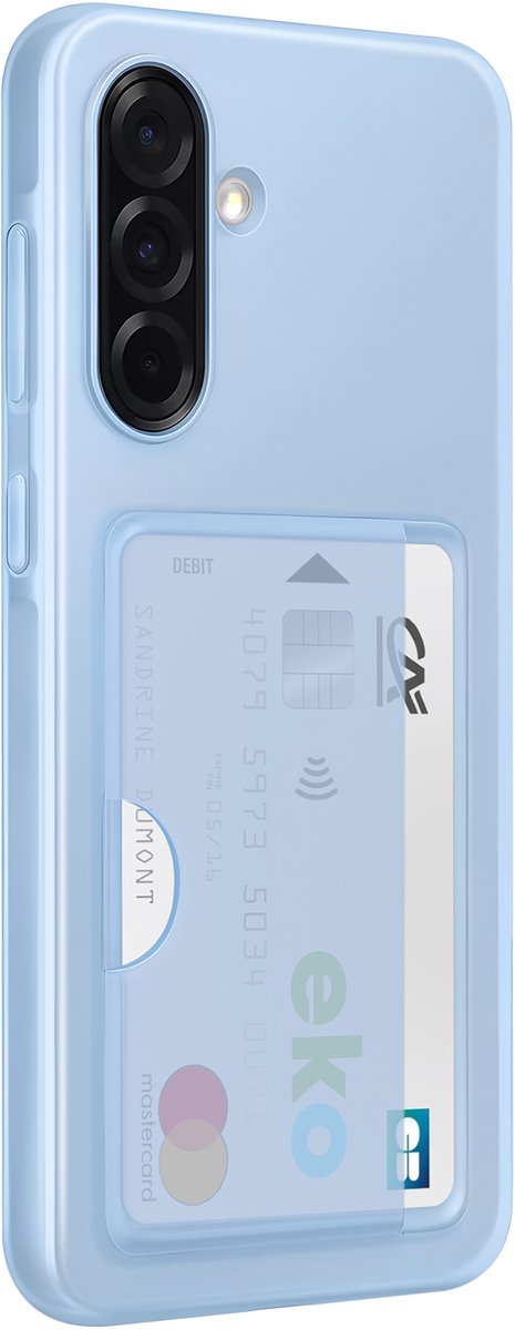 Samsung Galaxy A36 Hoesje - Card Slot - Blauw