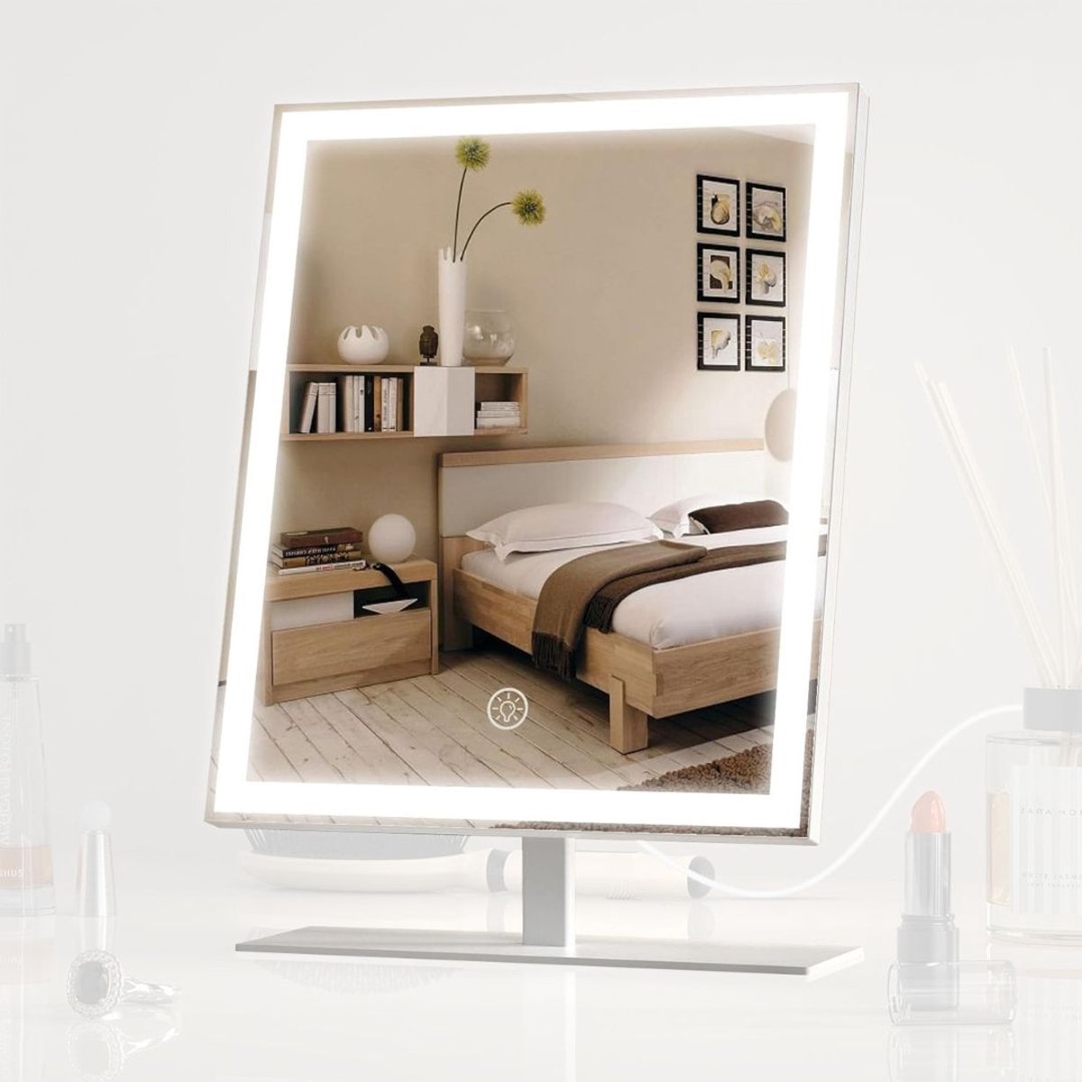 Hollywood Spiegel met Verlichting - Make Up Spiegel - Make Up Tafel