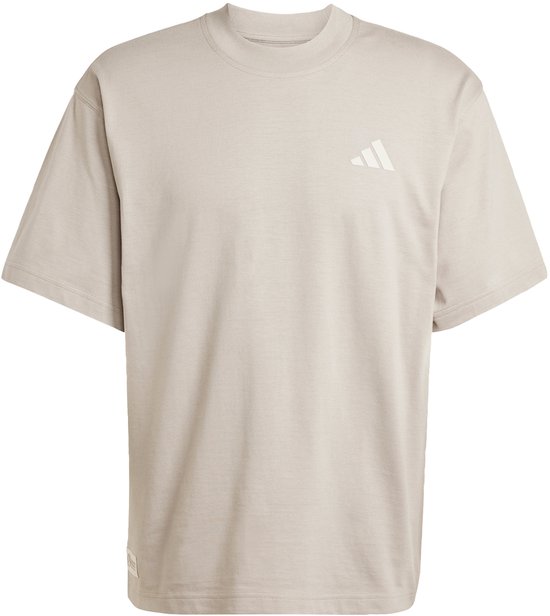 adidas Performance T-shirt survêtement premium Mercedes - AMG Petronas Formula One Team - Hommes - Beige - S