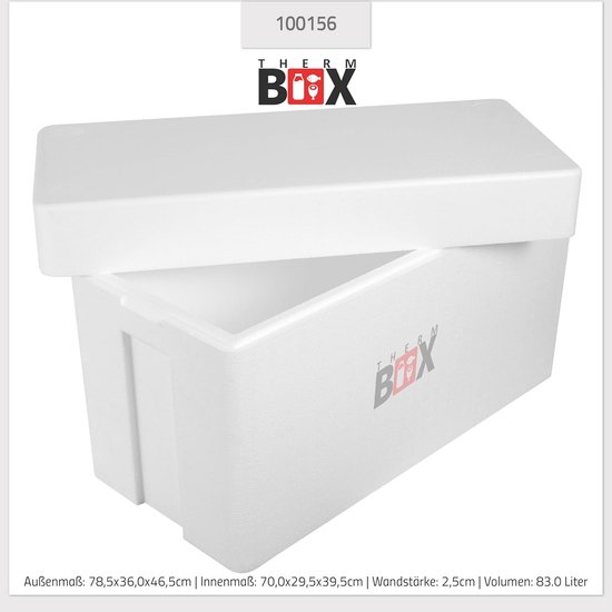 Isolatiebox Thermobox - Herbruikbare Koelbox en Warmhoudbox van 37 tot 83 L — afbeelding 4