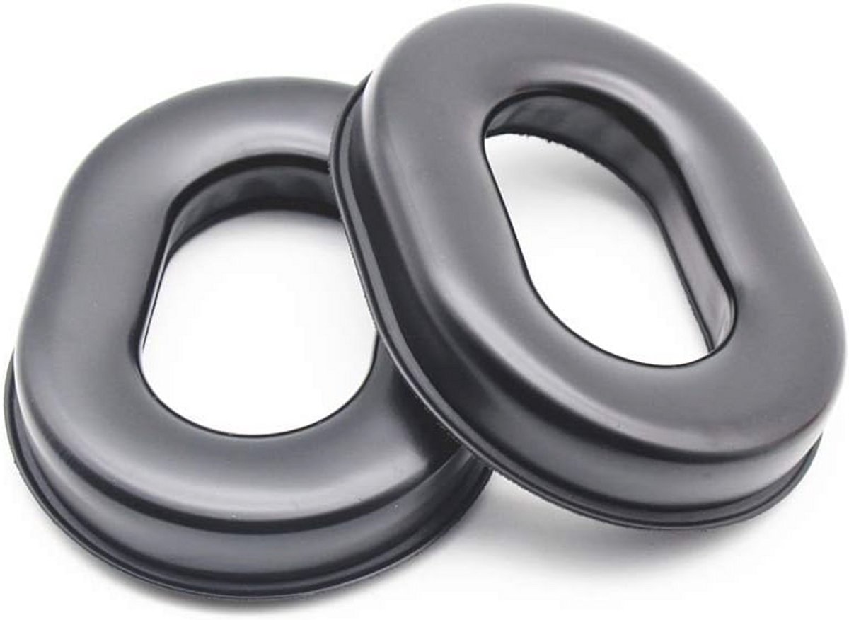 Comfortabele Gel Oorkussens voor Luchtvaart Headsets - Vervangende Oorkussens voor Optimale Geluidskwaliteit