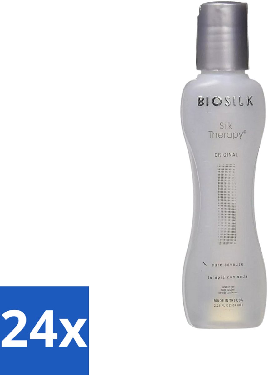 Biosilk - Haarserum - Silk Therapy - Original - 67ml - Voordeelverpakking - 24 stuks